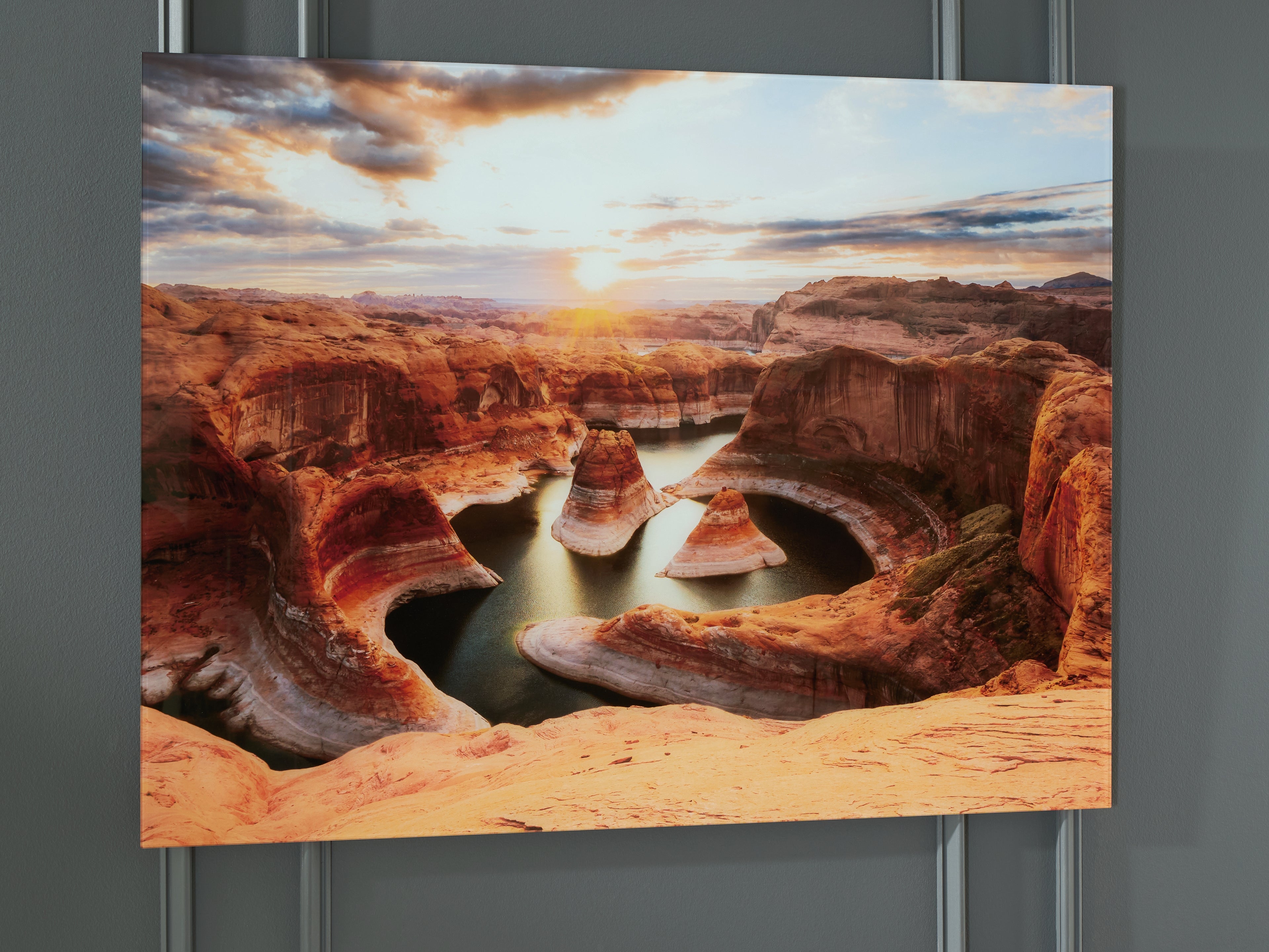 Furniture City Laplace - Ashley Furniture - Deemsdon Wall Art - Wall Art - A8000436