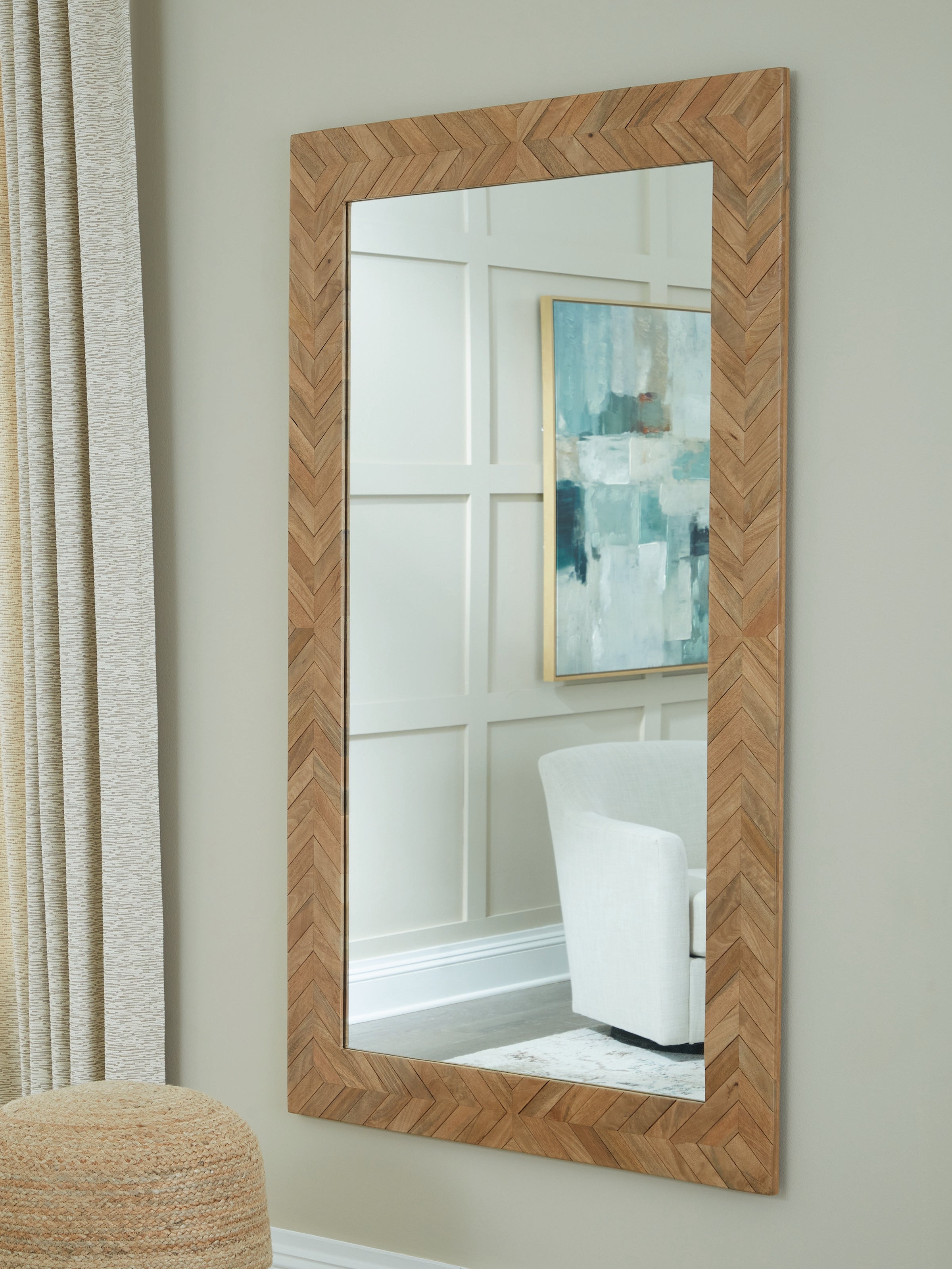 Furniture City Laplace - Ashley Furniture - Waylane Floor Mirror - Floor Mirror - A8010347