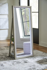 Furniture City Laplace - Ashley Furniture - Evesen Floor Standing Mirror/Storage - Floor Standing Mirror/Storage - A8010380