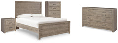 Furniture City Laplace - Ashley Furniture - Culverbach Full Panel Bed, Dresser, Chest and Nightstand - Full Panel Bed, Dresser, Chest and Nightstand - B070B18