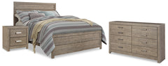 Furniture City Laplace - Ashley Furniture - Culverbach Queen Panel Bed, Dresser and Nightstand - Queen Panel Bed, Dresser and Nightstand - B070B31