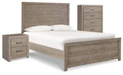 Furniture City Laplace - Ashley Furniture - Culverbach Full Panel Bed with Chest of Drawers and Nightstand - Full Panel Bed with Chest of Drawers and Nightstand - B070B12
