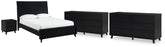 Furniture City Laplace - Ashley Furniture - Danziar Queen Panel Bed, 2 Dressers and Nightstand - Queen Panel Bed, 2 Dressers and Nightstand - B1013B31
