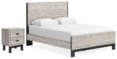 Furniture City Laplace - Ashley Furniture - Vessalli Queen Panel Bed and Nightstand - Queen Panel Bed and Nightstand - B1036B13