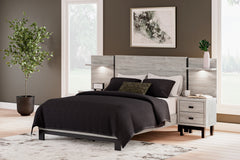 Furniture City Laplace - Ashley Furniture - Vessalli Queen Panel Bed with Extensions - Queen Panel Bed with Extensions - B1036B5
