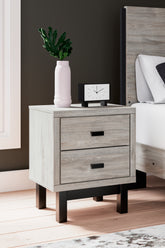 Furniture City Laplace - Ashley Furniture - Vessalli Nightstand - Two Drawer Night Stand - B1036-92