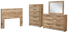 Furniture City Laplace - Ashley Furniture - Hyanna Queen Panel Headboard, Dresser, Mirror and Chest - Queen Panel Headboard, Dresser, Mirror and Chest - B1050B48