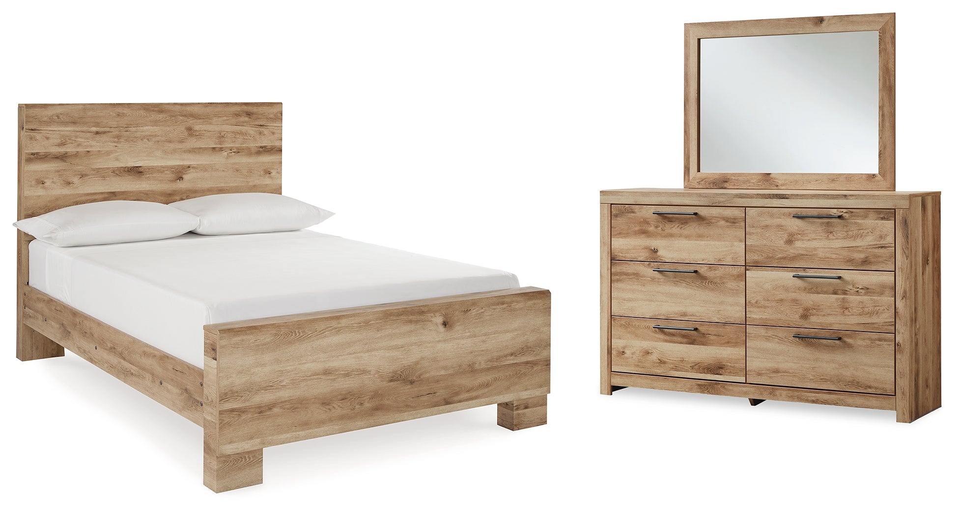 Furniture City Laplace - Ashley Furniture - Hyanna Full Panel Bed, Dresser and Mirror - Full Panel Bed, Dresser and Mirror - B1050B23