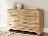Furniture City Laplace - Ashley Furniture - Aleaport Dresser - Six Drawer Dresser - PCB1075-31