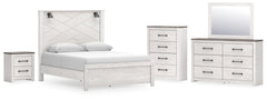 Furniture City Laplace - Ashley Furniture - Gerridan Queen Panel Bed, Dresser, Mirror, Chest and Nightstand - Queen Panel Bed, Dresser, Mirror, Chest and Nightstand - B1190B37