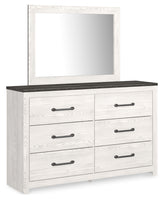 Furniture City Laplace - Ashley Furniture - Gerridan Dresser and Mirror - Dresser and Mirror / White/Gray - B1190B1