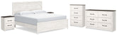 Furniture City Laplace - Ashley Furniture - Gerridan King Panel Bed, Dresser, Chest and 2 Nightstands - King Panel Bed, Dresser, Chest and 2 Nightstands - B1190B27