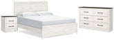 Furniture City Laplace - Ashley Furniture - Gerridan King Panel Bed, Dresser and Nightstand - King Panel Bed, Dresser and Nightstand - B1190B23