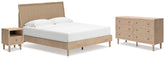 Furniture City Laplace - Ashley Furniture - Cielden King Panel Bed, Dresser and Nightstand - King Panel Bed, Dresser and Nightstand - B1199B13