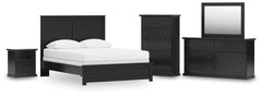 Furniture City Laplace - Ashley Furniture - Maribel Queen Panel Bed, Dresser, Mirror, Chest and Nightstand - Queen Panel Bed, Dresser, Mirror, Chest and Nightstand - B138B75