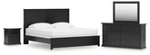 Furniture City Laplace - Ashley Furniture - Maribel King Panel Bed, Dresser, Mirror and Nightstand - King Panel Bed, Dresser, Mirror and Nightstand - B138B65