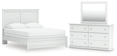 Furniture City Laplace - Ashley Furniture - Bostwick Shoals Queen Panel Bed, Dresser and Mirror - Queen Panel Bed, Dresser and Mirror - B139B69
