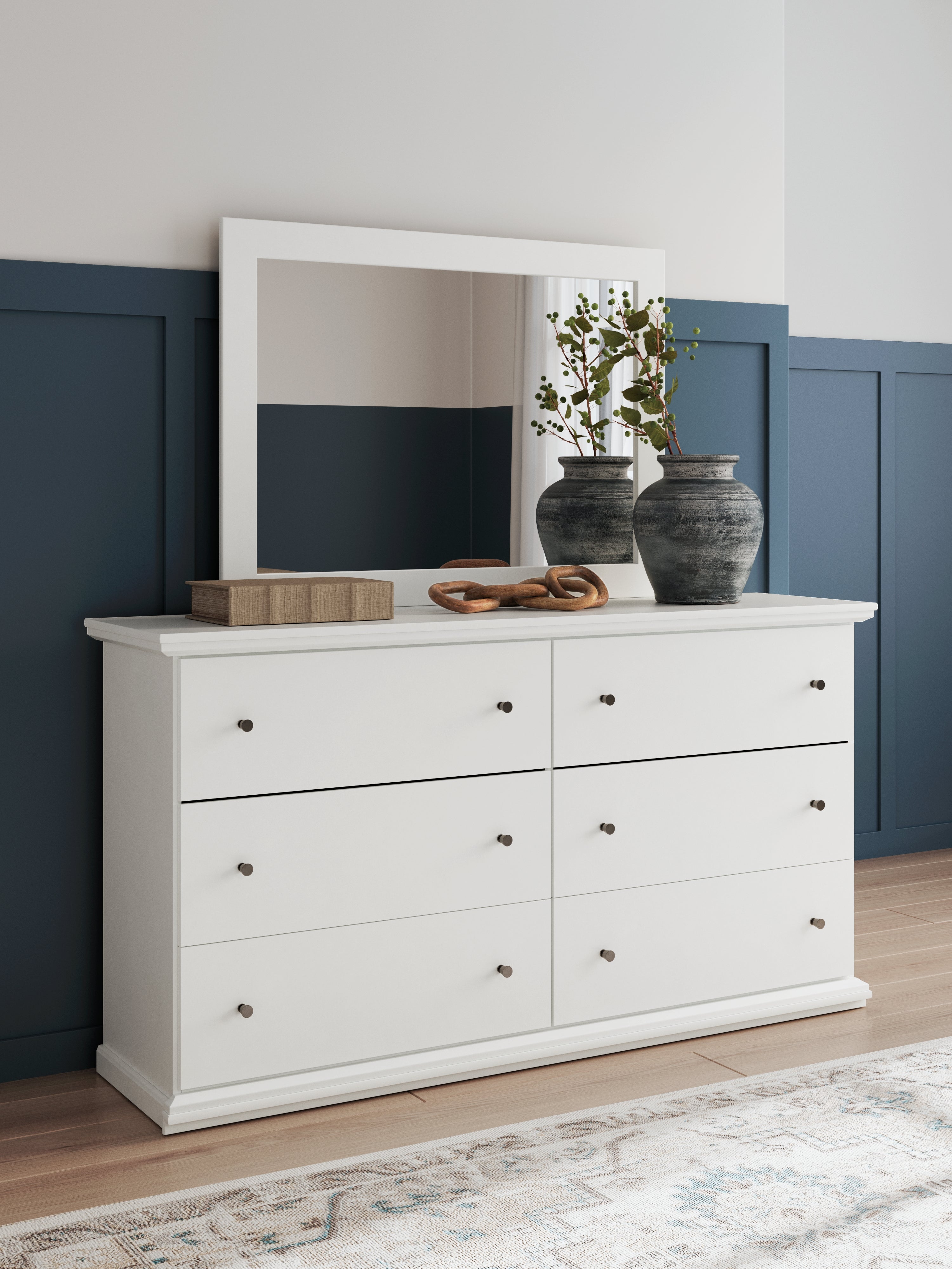 Furniture City Laplace - Ashley Furniture - Bostwick Shoals Dresser and Mirror - Dresser and Mirror - B139B40
