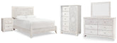 Furniture City Laplace - Ashley Furniture - Paxberry Queen Panel Bed, Dresser, Mirror,  Chest and Nightstand - Queen Panel Bed, Dresser, Mirror,  Chest and Nightstand - B181B35
