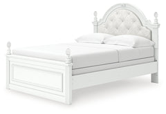 Kozlani Full Upholstered Panel Bed