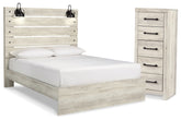 Furniture City Laplace - Ashley Furniture - Cambeck Queen Panel Bed and Chest - Queen Panel Bed and Chest - B192B121
