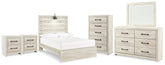 Furniture City Laplace - Ashley Furniture - Cambeck Full Panel Bed, Dresser, Mirror, Chest and 2 Nightstands - Full Panel Bed, Dresser, Mirror, Chest and 2 Nightstands - B192B126