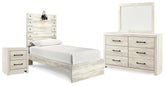 Furniture City Laplace - Ashley Furniture - Cambeck Twin Panel Bed, Dresser, Mirror and Nightstand - Twin Panel Bed, Dresser, Mirror and Nightstand - B192B53