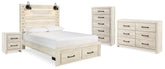 Furniture City Laplace - Ashley Furniture - Cambeck Queen Storage Bed, Dresser, Chest and Nightstand - Queen Storage Bed, Dresser, Chest and Nightstand - B192B96