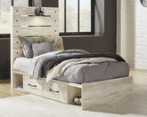 Furniture City Laplace - Ashley Furniture - Cambeck Twin Panel Bed with 2 Storage Drawers - Twin Panel Bed with 2 Storage Drawers - B192B13