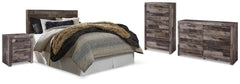 Furniture City Laplace - Ashley Furniture - Derekson Queen Panel Headboard, Dresser, Chest and Nightstand - Queen Panel Headboard, Dresser, Chest and Nightstand - B200B56