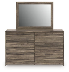 Elbrim Queen Panel Bed, Dresser, Mirror and Nightstand