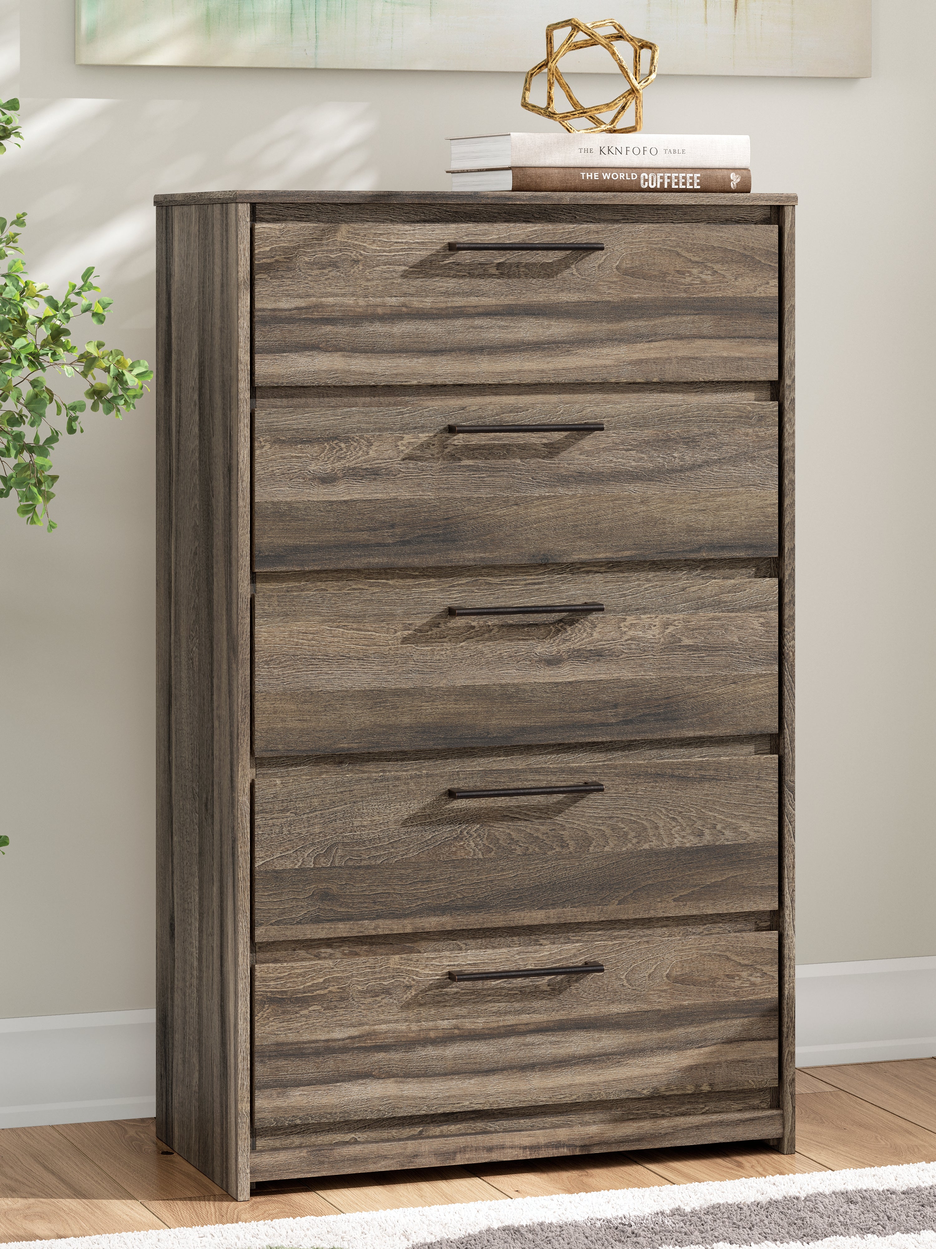 Furniture City Laplace - Ashley Furniture - Elbrim Chest of Drawers - Five Drawer Chest - PCB2005-46