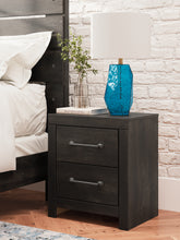 Furniture City Laplace - Ashley Furniture - Hollivern Nightstand - Two Drawer Night Stand - PCB2108-92