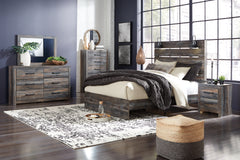 Furniture City Laplace - Ashley Furniture - Drystan Queen Panel Bed, Dresser, Mirror, Chest and Nightstand - Queen Panel Bed, Dresser, Mirror, Chest and Nightstand - B211B74