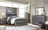 Furniture City Laplace - Ashley Furniture - Lodanna Queen Upholstered Panel Bed, Dresser, Mirror and 2 Nightstands - Queen Upholstered Panel Bed, Dresser, Mirror and 2 Nightstands - B214B36