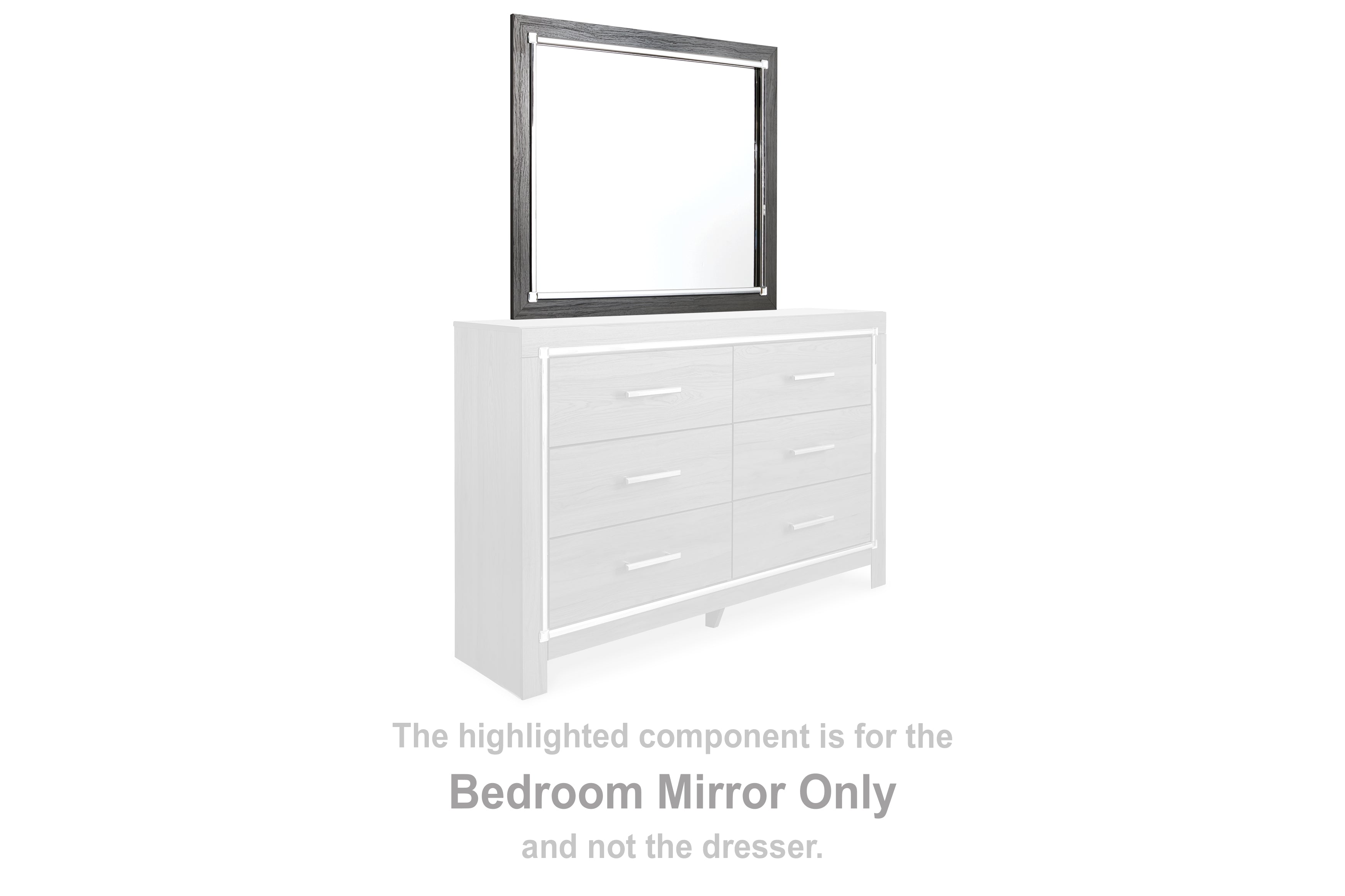 Furniture City Laplace - Ashley Furniture - Lodanna Bedroom Mirror - Bedroom Mirror - B214-36