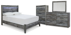 Furniture City Laplace - Ashley Furniture - Baystorm Full Panel Bed, Dresser, Mirror and Chest - Full Panel Bed, Dresser, Mirror and Chest - B221B80