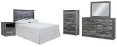 Furniture City Laplace - Ashley Furniture - Baystorm Full Panel Headboard Bed. Dresser, Mirror, Chest and Nightstand - Full Panel Headboard Bed. Dresser, Mirror, Chest and Nightstand - B221B73