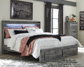 Furniture City Laplace - Ashley Furniture - Baystorm King Panel Storage Bed with Chest - King Panel Storage Bed with Chest - B221B37
