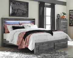 Furniture City Laplace - Ashley Furniture - Baystorm King Panel Storage Bed with Chest - King Panel Storage Bed with Chest - B221B37