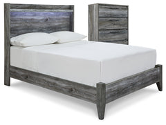 Furniture City Laplace - Ashley Furniture - Baystorm Full Panel Bed and Chest - Full Panel Bed and Chest - B221B50