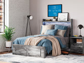 Furniture City Laplace - Ashley Furniture - Baystorm Full Panel Bed with 2 Storage Drawers - Full Panel Bed with 2 Storage Drawers - B221B34