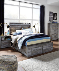 Furniture City Laplace - Ashley Furniture - Baystorm Full Panel Bed with 6 Storage Drawers - Full Panel Bed with 6 Storage Drawers - B221B27
