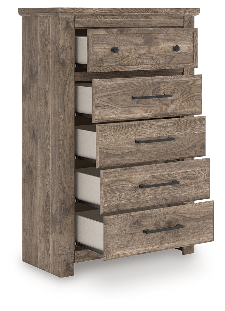 Furniture City Laplace - Ashley Furniture - Rusticott Chest of Drawers - Five Drawer Chest - PCB2260-46