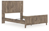 Furniture City Laplace - Ashley Furniture - Rusticott Queen Panel Bed - Queen Panel Bed - PCB2260B2