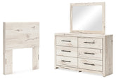 Furniture City Laplace - Ashley Furniture - Lawroy Twin Panel Headboard, Dresser and Mirror - Twin Panel Headboard, Dresser and Mirror - B2310B27