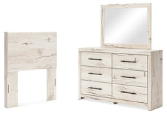 Furniture City Laplace - Ashley Furniture - Lawroy Twin Panel Headboard, Dresser and Mirror - Twin Panel Headboard, Dresser and Mirror - B2310B27