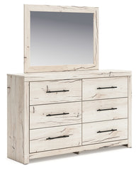 Lawroy King Panel Headboard, Dresser and Mirror