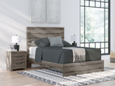 Furniture City Laplace - Ashley Furniture - Graystorm Queen Panel Bed - Queen Panel Bed - PCB2405B2