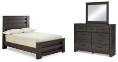 Furniture City Laplace - Ashley Furniture - Brinxton Full Panel Bed, Dresser and Mirror - Full Panel Bed, Dresser and Mirror - B249B6